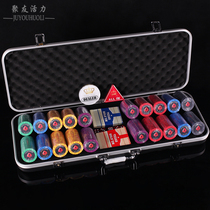 No face value 12G Ceramic Texas Holdem Chip Set 43 Ceramic Chip Set 200 300 500