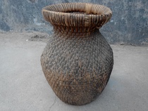 Folk collection Willow Livestock grain Doug Wallet Wallet Cabinet displays folk collection old objects