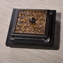 Thai crafts creative decoration belt wooden ashtray Chinese ashtray personality decorative ashtray home