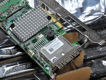 New LSI 9285-8E 1G cache (super performance = DELL H810) external 8-port array card