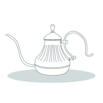 The cheap pot king god pot is shaking 900ml slender pot hand punch pot