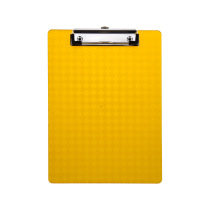 Yuansheng US -- 992 B5 diamond pattern plastic board clip B5 folder writing board Bill board clip transparent white