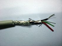 Four-core wire signal line 4C 1 B 24AWG control line RS232 COM communication line double shield