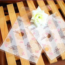 Five Crowns-10 snowflake pink bow lace flower biscuit bags mooncake bag west spot bag