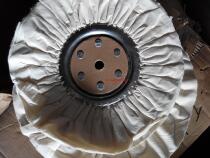 Wind cloth wheel 350 wind wheel 300 wind cloth wheel 250 cotton cloth wheel white cloth wheel metal mirror polishing machine wheel