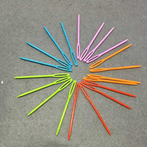Handmade DIY material accessories childrens hand sewing needle plastic plastic needle knitting tool sweater needle safety sewing needle