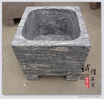 Natural stone large mop pool Stone mop basin Garden art mop bucket Mop pool basin MOP groove Square