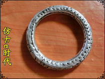 Old silverware Miao silver vintage silver bracelet silver bracelet 1 antique jewelry