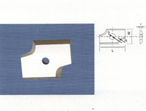 Edge-banding machine blade