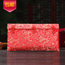  Remanding Felley is the seal wedding celebration big RMBten thousand red envelopes wedding gift gold bag gold cross
