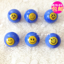 25MM expression package marbles childrens kindergarten game marbles big marbles rolling ball blue porcelain multi-expression ball pinball