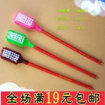Large number of wood put square toothbrush head toilet brush toilet Toilet Brush Rinsed Dead End Domestic Cleaning With Plastic Brush