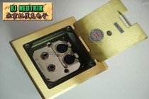 Ruibo hidden lift-up flap RDC-120 all copper plate insert double cannon double large two core 86 panel