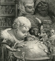 YC448 (France) Dore Gustave Dore sketch illustration prints collection 1174 Pictures