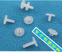 Transparent plastic plastic screw-to-screw Hand screw Adjustable translucent screw Nut-to-buckle thousand sets