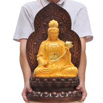 Great to Bodhisattva Buddha statues ornaments home Buddha Hall living room TV cabinet porch furniture decorations handicrafts decoration