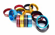 Mountain bike front fork washer aluminum alloy washer handle group pad ring multi-color bicycle accessories 10mm front fork Bowl