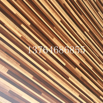 Paint-free decorative board Parquet paint-free wood grain parquet decorative board Paint-free board Background wall decorative board Refractory board