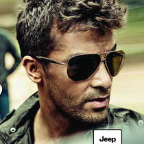 Jeep Jeep mens polarized sunglasses Driver driving special driving glasses Toad glasses Hipster sunglasses 6137
