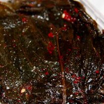 Northeast authentic Korean Su cotyledon pickles salty fresh spicy rice appetizer sautella pickles delicious