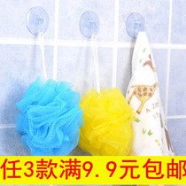 Strong transparent vacuum suction cup adhesive hook kitchen tile no trace strong adhesive hook toilet bathroom glass adhesive hook