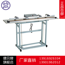 Jiangsu Zhejiang and Shanghai free mail 1400 pedal sealing machine aluminum foil plastic bag can cut heat shrink film