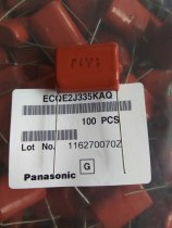 Panasonic CBB capacitance diaphragm 335J K 3 3UF 630V P27 5MM