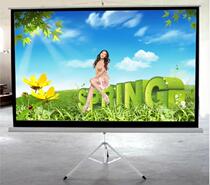 HD stand curtain 60 inch 120 inch 4:3 mobile curtain portability projector screen