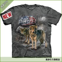 Gravity Roaming Spot The Mountain 3DT Shirt Authentic Glory Stone Wolf Short Sleeve Bottom
