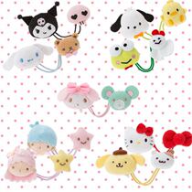 Japan Kitty Melody Gemini head rope Plush hair ring Rubber band Tuoma Songzi