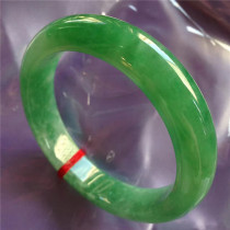 Myanmar old pit jade bracelet female jade bracelet natural jade water and delicate counter free mail KA103