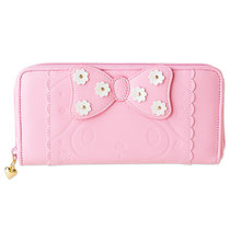 Japan SanrioMy Melody Zipper Long Wallet Wallet (Embossed)