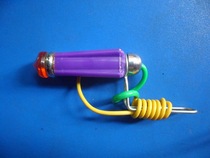 Japanese second-hand bicycle (two-color flagpole with light)Purple and orange