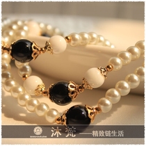 Buddha chain Thai Buddha brand chain expensive super beautiful butterfly Elephant Magic brand pearl necklace sweater chain women
