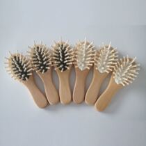 Wooden children comb portable small comb antistatic children comb airbags massage wood comb wooden children comb