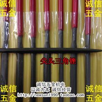 Changzhou Changwei brand plastic file file iron file 3*140 4*160 5*180 triangle file