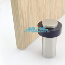 Heightened and lengthened 304 stainless steel solid glass door stop door top bathroom door stop door touch door bumper
