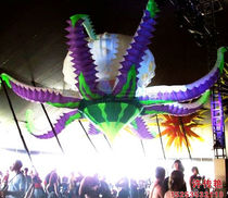 High-end custom octopus claw air mold hanging octopus air mold inflatable octopus air mold ocean theme decoration