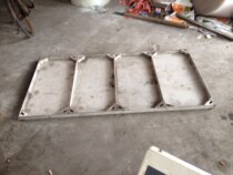 Jiangsu custom authentic thickened shaped stainless steel manhole cover manhole cover trench rainwater grate cover