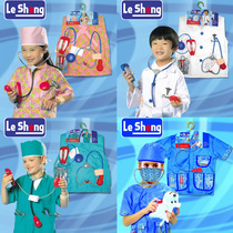 cos Childrens clothes Baby role-playing clothing Men and women chef fire clothes Doctor nurse clothes Over the house