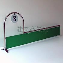Driving range supplies Playing position divider Golf stainless steel divider with number tag Single and double tube isolator