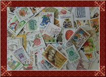 {Woodchild Fairy Tales} Czech Republic engravings version of foreign cover pins stamps 100 different not to be repeated