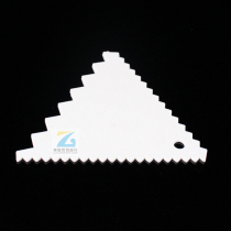 Baking supplies triangle scraper triangle tooth scraper decorating scraper cream scraper