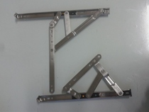  Stainless steel 13 5 square four-link casement window sliding support outer opening aluminum alloy door and window wind support window bracket