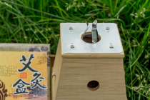 Xiangyi Ai strips pure handmade bamboo single hole moxibustion box is more environmentally friendly and healthy