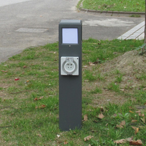 Finger socket column waterproof socket column RV camp water and electricity pile hydropower column outdoor lawn socket column