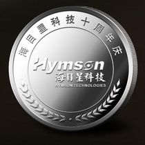 Commemorative Coin Custom Acrylic Box Packaging Gold Coin Silver Coin making metal Coins On color Baking Lacquer Technique