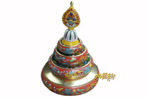 Sanskrit Yinyuan genuine cloisonne manzaman tea Luo copper Tire supplies