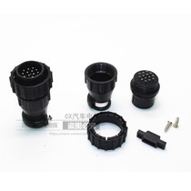 Car Truck 14pin Turn 16pin Diagnostic Connector Male Connector Benz Truck Heavy Card Plug