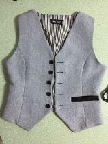 Retro Little Little Woman 2020 Spring and Autumn New Short Vest Fashion Fashion Style and Take a Close Case Click